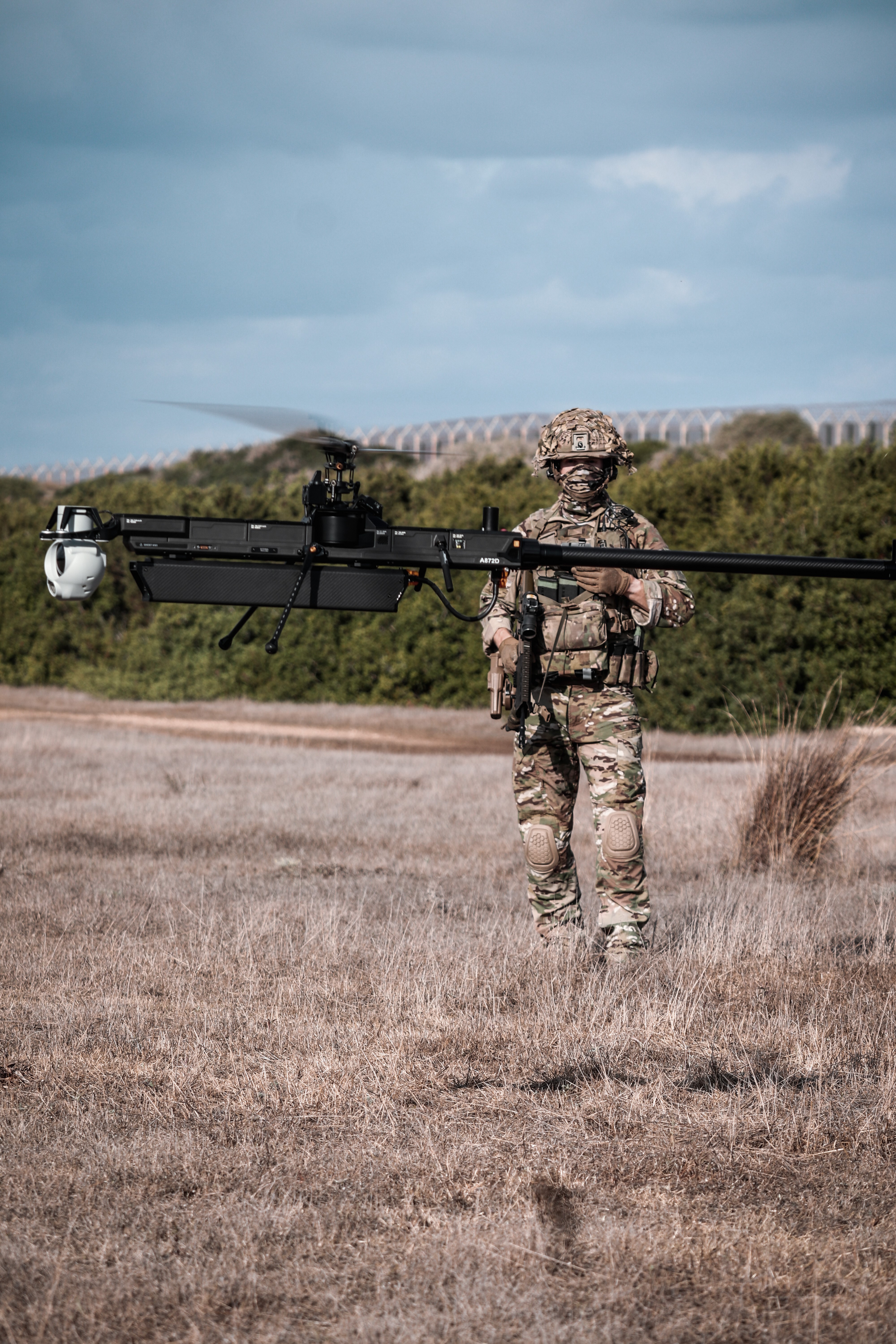15 Squadron RAF Regiment have been conducting experimentation with the Andruil Ghost RPAS